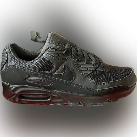 Men’s Air Max 90-Black Size 9 - Picture 1 of 4